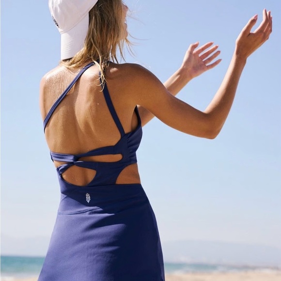 FP Movement by Free People Blue Cutout One Piece - Picture 2 of 11